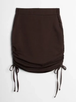 Летняя женская юбка с завязками