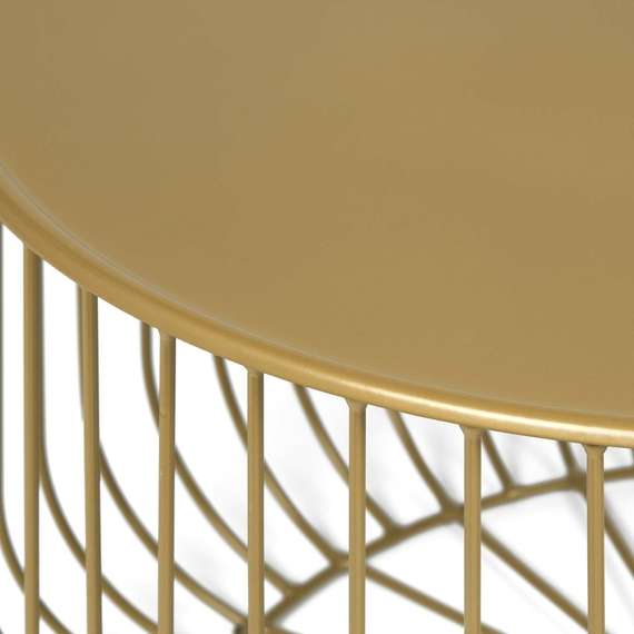 Кофейный стол Flat cage диаметр 65