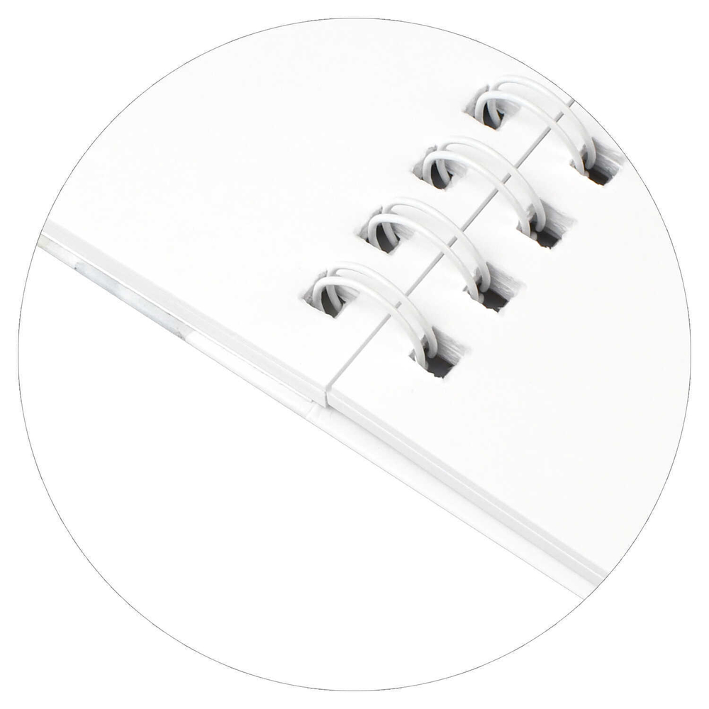 Альбом для рисования (Скетчпад) 195x195 мм, 80 л, блок - белый офсет 100 г/м², арт. 71630 АКВАРЕЛЬ /обложка полноцветная печать, твёрдый переплёт на гребне, матовая ламинация,