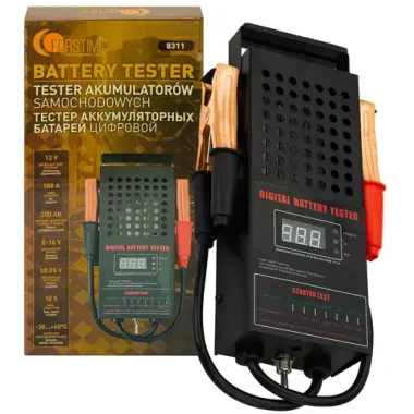 Тестер аккумуляторных батарей цифровой (12V, 100А) FORSTIME FT-8311