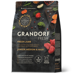 Grandorf fresh junior dog potato корм сухой беззерновой для юниоров ягнёнок,батат