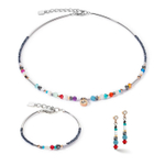 Серьги-пусеты Coeur de Lion Multicolor Vintage 4543/21-1544