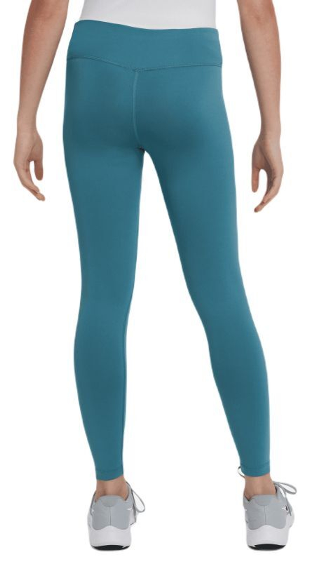 Штаны для девочки теннисные Nike Dri-Fit One Legging - mineral teal/white