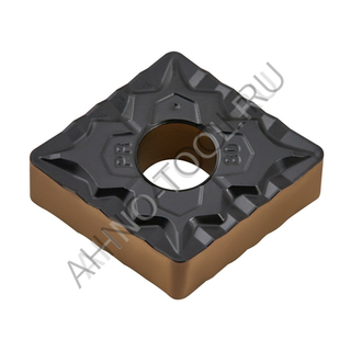 Пластина твердосплавная ISO CNMG120408-PSX ACP10E AHNO по стали, чистовая