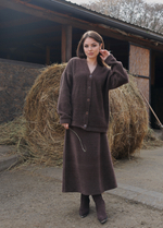 Кардиган Зима на пуговицах