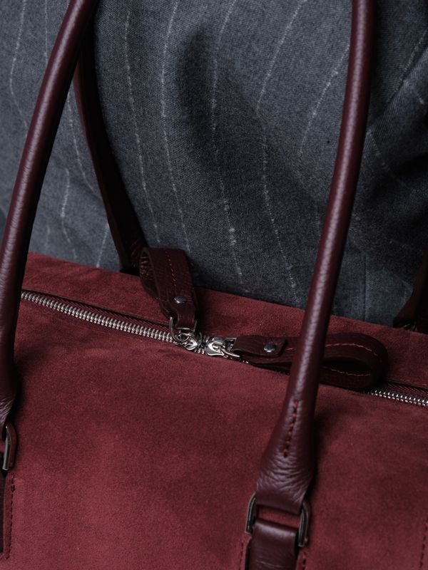 Замшевая сумка Cube DBR 31333 мах