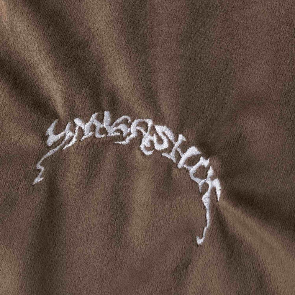 Олимпийка Ymkashix велюровая Puff коричневая