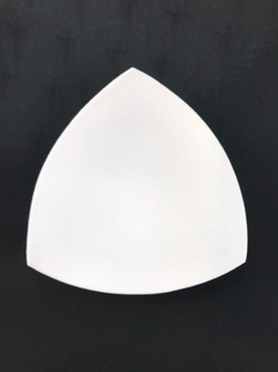 Чашечки треугольные белые 75 (А)
