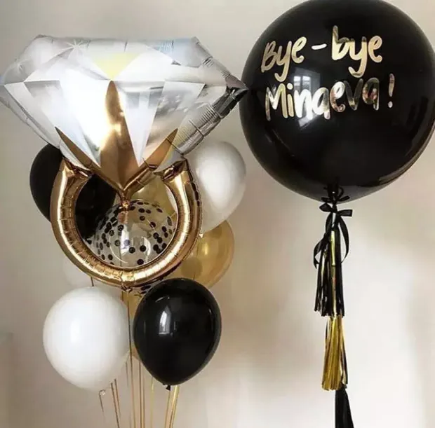 "Золотой момент" (набор из 11 шаров) №2937