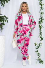 Костюм Бомба стиля (розово-мятный) К13142-6М LT Collection