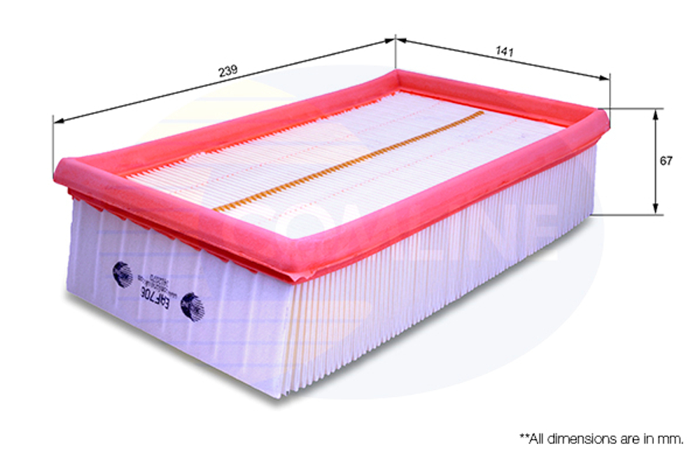 COMLINE - EAF706-CML - Air Filter