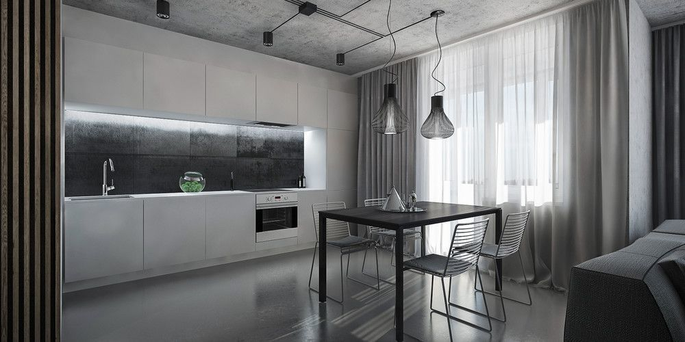 Pendant design lamp  Chasen S2 by Flos (White)