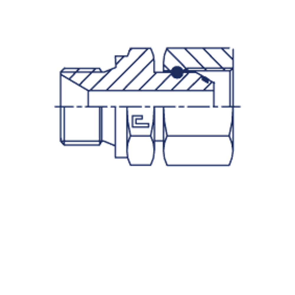 Соединение PFN BSP 1.1/4" BSP 1.1/4"