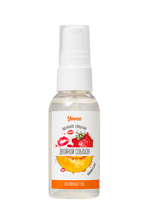 Смазка съедобная Yovee «Двойной соблазн» с Д-пантенолом, 50 мл