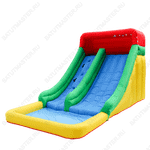 Батут на дачу для детей "Морская фантазия" 4,4*2,8*2,44 м