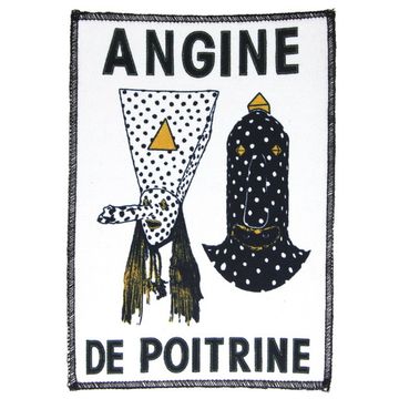 Нашивка Angine de poitrine (343)