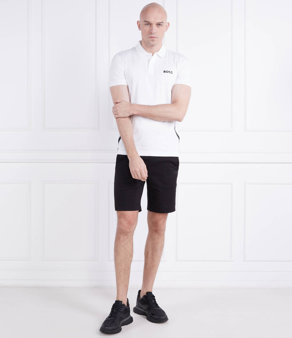 Поло Paule Mirror BOSS GREEN - белый(50488295)