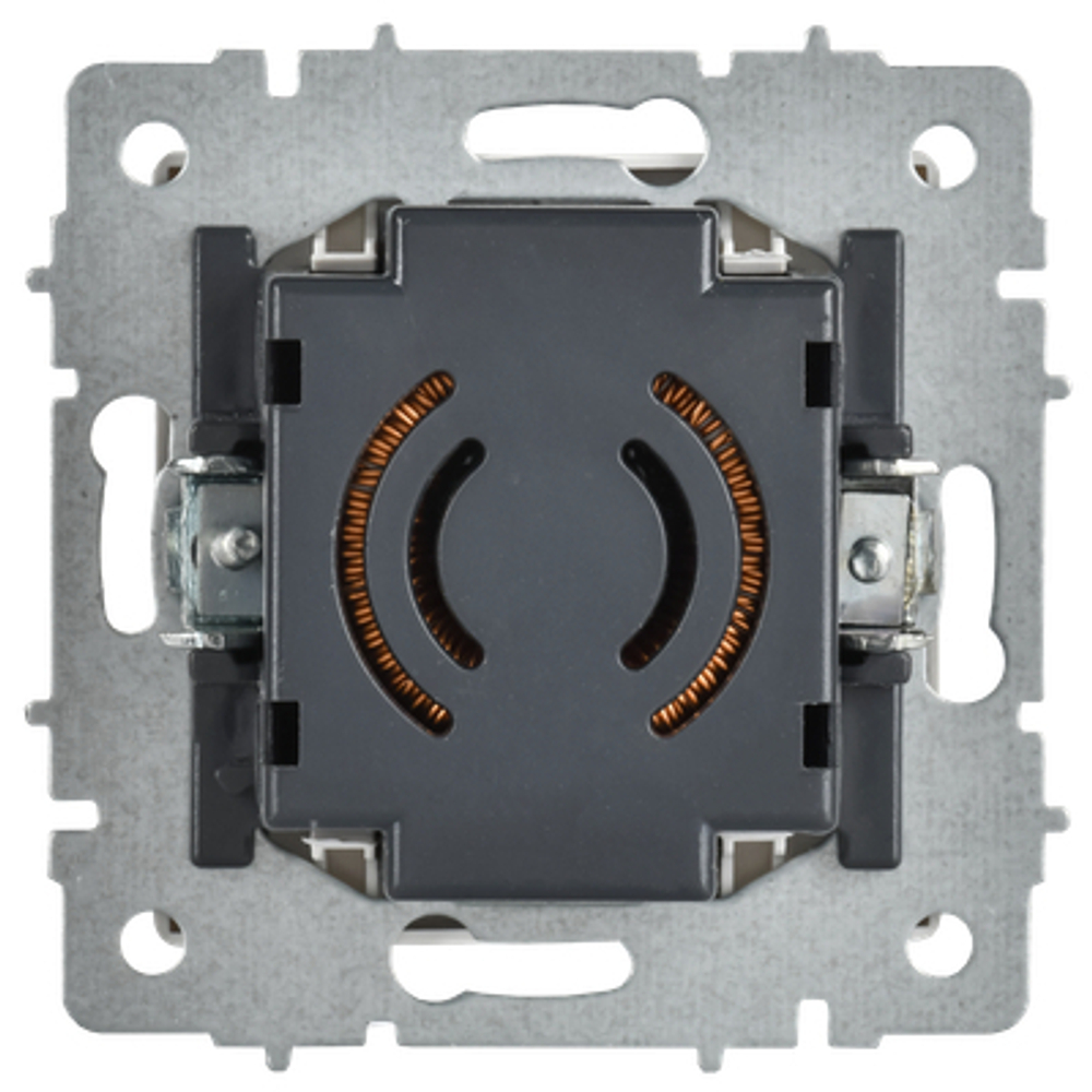 BRITE Светорегулятор поворотно-нажимной 600Вт СС10-1-0-БрАБ арктический белый IEK