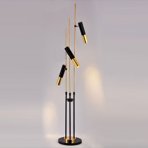 Напольный дизайнерский светильник  Ike by Delightfull (3 плафона)
