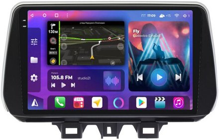Магнитола для Hyundai Tucson 2018-2021 - FarCar XXL1135M QLED+2K, Android 12, ТОП процессор, 8Гб+256Гб, CarPlay, 4G SIM-слот