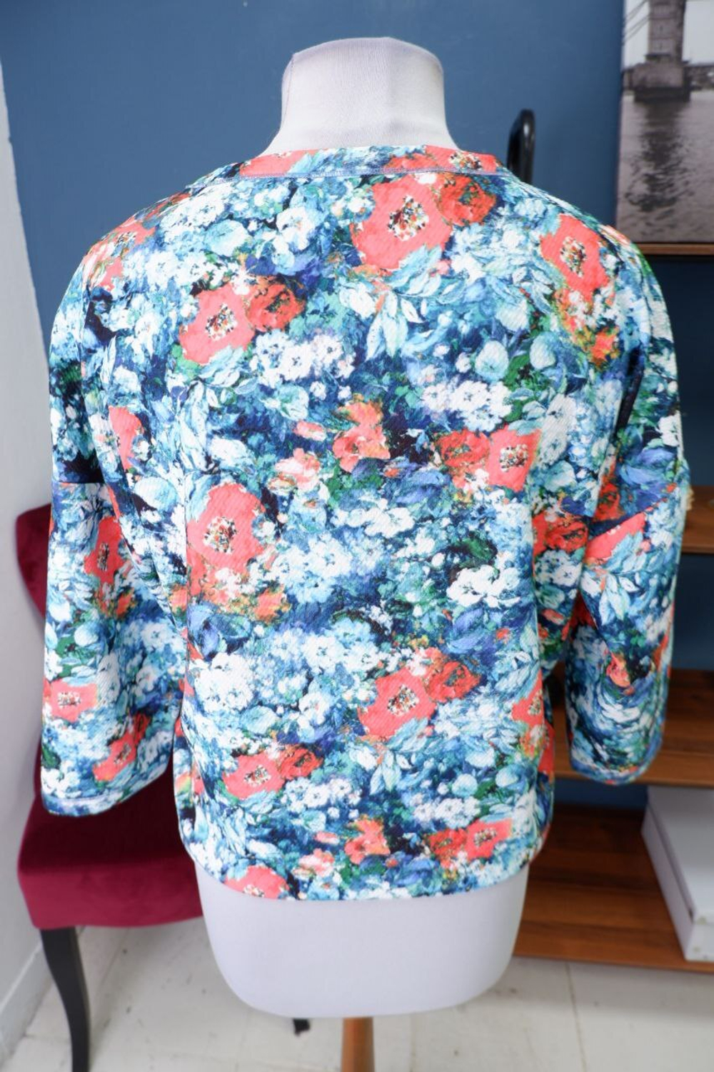 Джемпер Elis с принтом 54 размер