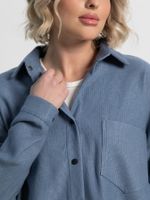 Рубашка Загадочная девушка (джинс) Б15168-4М LT Collection