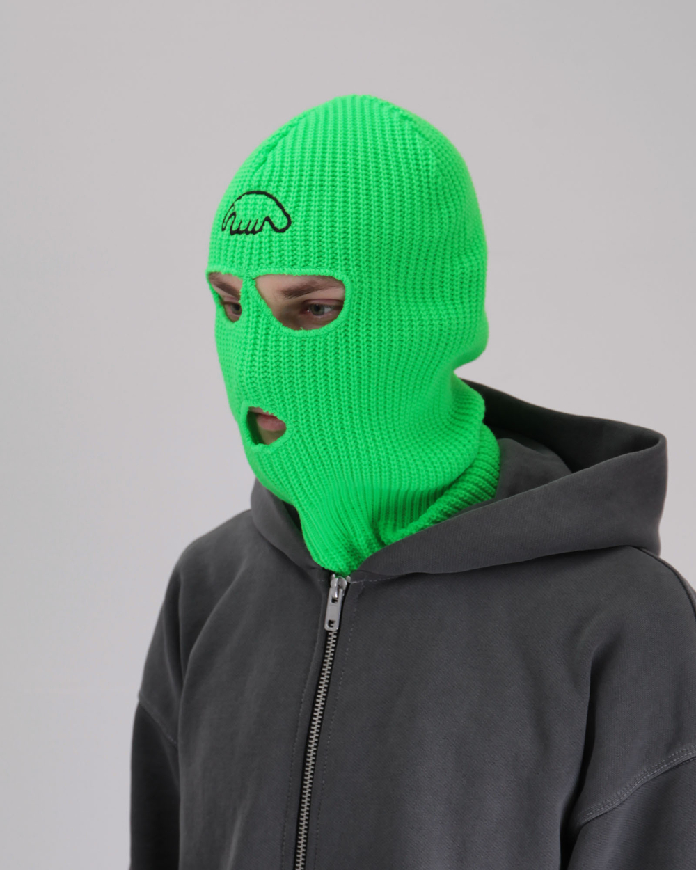 Шапка-балаклаваANTEATER  Ant-Balaclava-N-Green