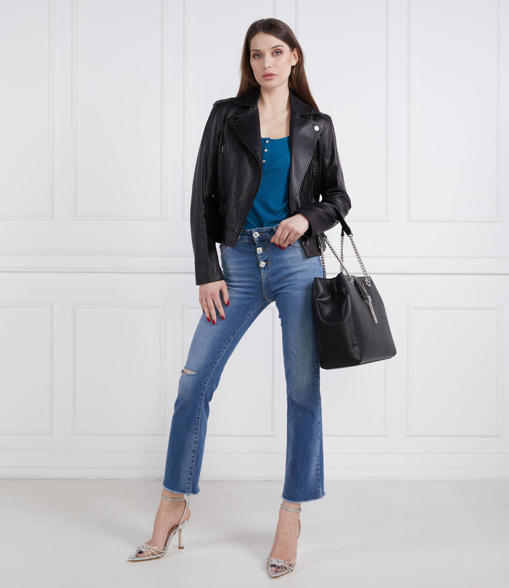 Блузка KARLEE JEWEL GUESS - голубой(W2YP46 KBCO2)