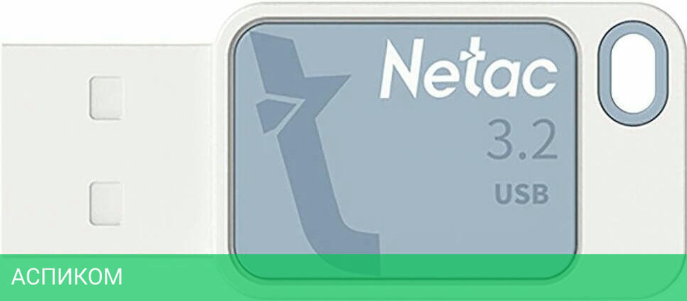 USB Flash-накопитель Netac UA31 32Gb USB2.0 синий (NT03UA31N-032G-20BL)