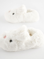 Тапочки домашние для девочки Next Q91-824, Белый