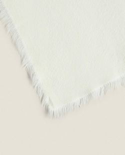 Zara Home - Универсальный плед из льна и хлопка, , 230x250 см