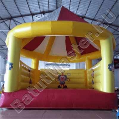 Коммерческий надувной батут "Арена цирка" с крышей