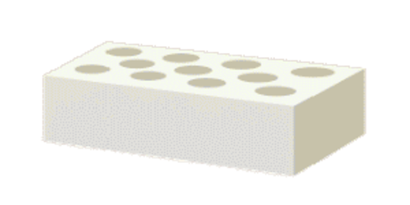 Кирпич силикатный Гулькевичи белый одинарный пустотелый лицевой