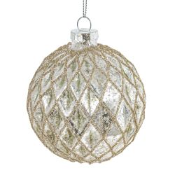 GAEM Набор из 12шт Украшение новогоднее "Шар", D 8 см, L35 W25 H8,5 см