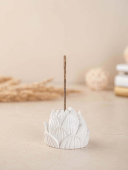 Набор статуэтка Ганеша и бутон для благовоний на подставке