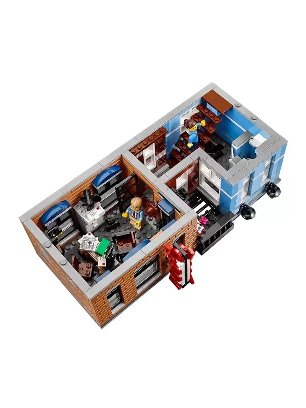 Конструктор Здание Детективное агентство 2350 деталей