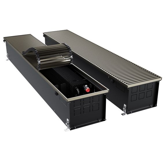 Конвектор внутрипольный Royal Thermo ATRIUM TURBO-190/250/2400-DG-U-DB