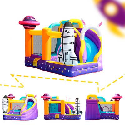 Детский батут для дома «Космический прыжок» 3*2,8*2,1 м