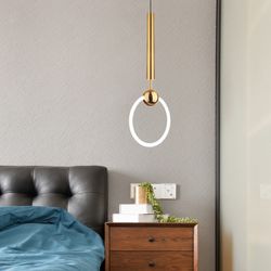 Подвесной светильник RING L D30 Золото