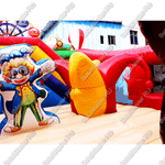 Коммерческий надувной батут "Циркачи"