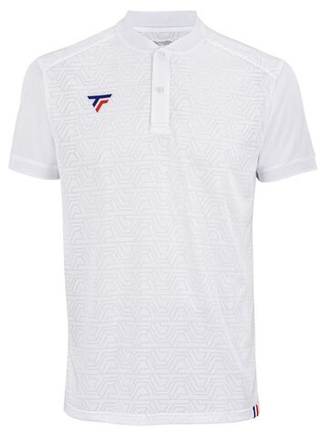 Футболка для мальчика теннисная Tecnifibre Team Mesh Polo - белый