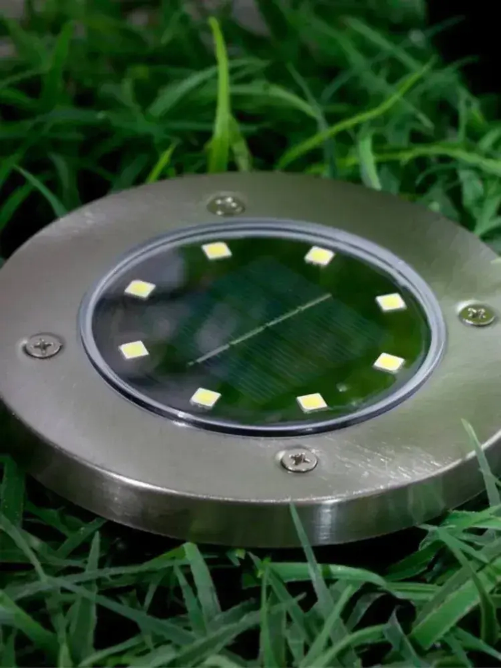 Светильник уличный на солнечной батарее Комплект 4 штуки