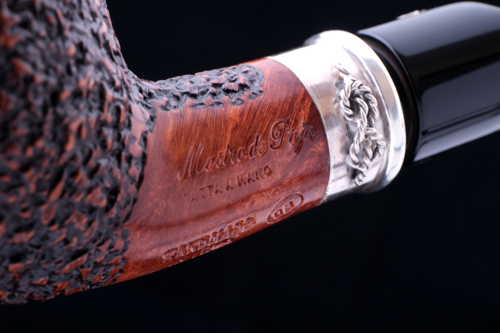 Курительная трубка Mastro De Paja Rustic OB S, M651-1