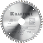 KRAFTOOL Precision, 200 х 30 мм, 48Т, пильный диск по дереву (36952-200-30)