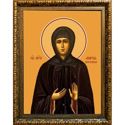 Мария Корепова исповедница. Икона на холсте.