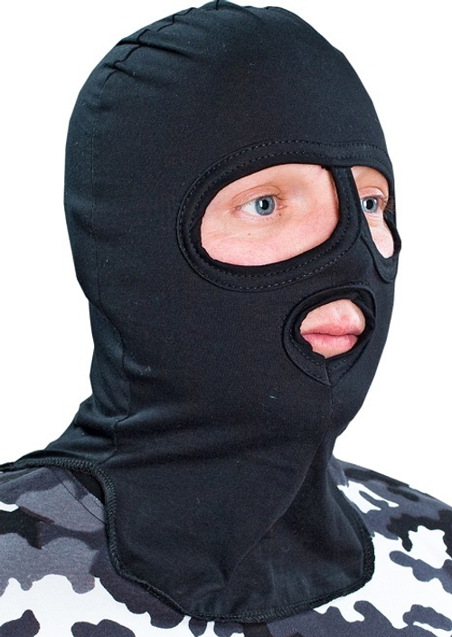 Маска трикотажная ОМОН Черная