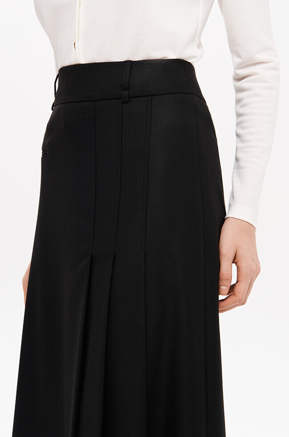 4909 Юбка женская (черный)