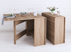 Стол кухонный раскладной, ясень