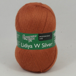 Семеновская Пряжа "Лидия Silver ЧШ" 100% имп. меринос 1613м/100гр