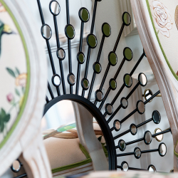 Зеркало настенное Объект мечты Белладжио Блэк